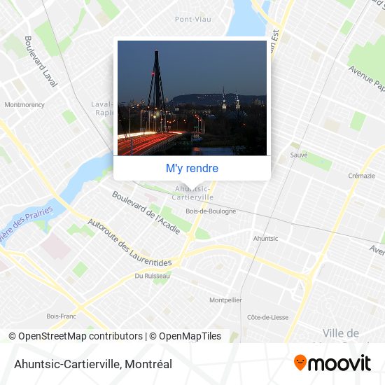 Ahuntsic-Cartierville plan