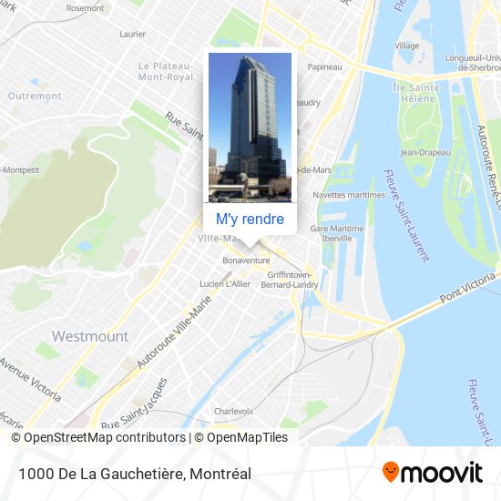 1000 De La Gauchetière plan