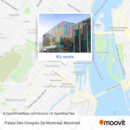 Palais Des Congrès De Montréal plan