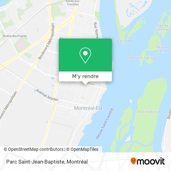 Parc Saint-Jean-Baptiste plan