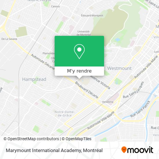 Marymount International Academy plan