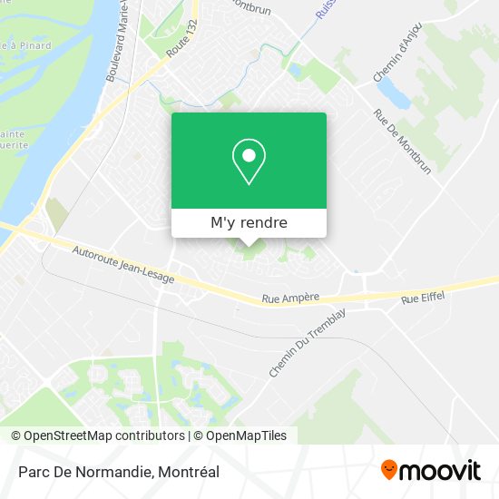 Parc De Normandie plan