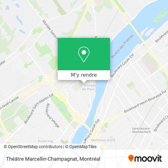 Théâtre Marcellin-Champagnat plan