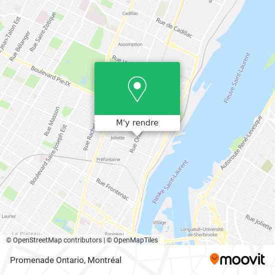 Promenade Ontario plan