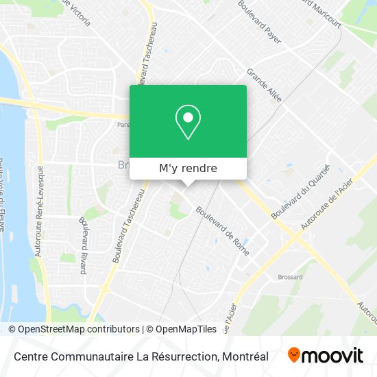 Centre Communautaire La Résurrection plan