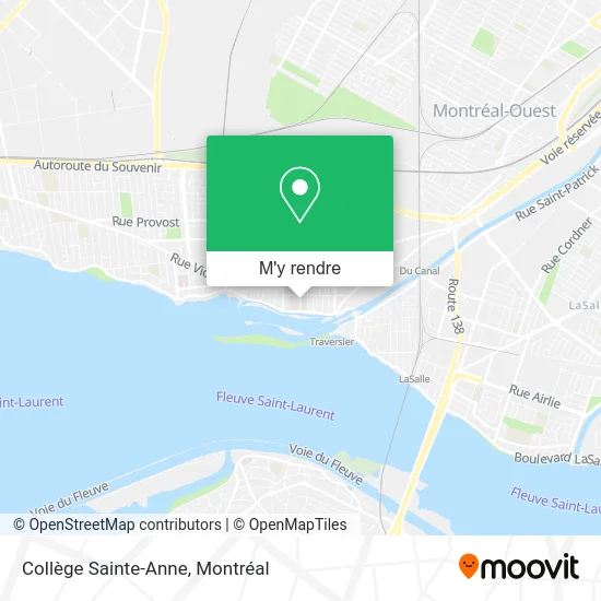 Collège Sainte-Anne plan