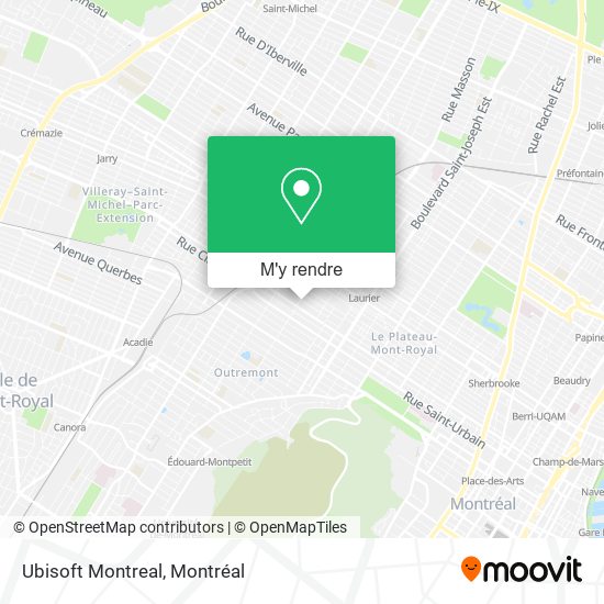 Ubisoft Montreal plan