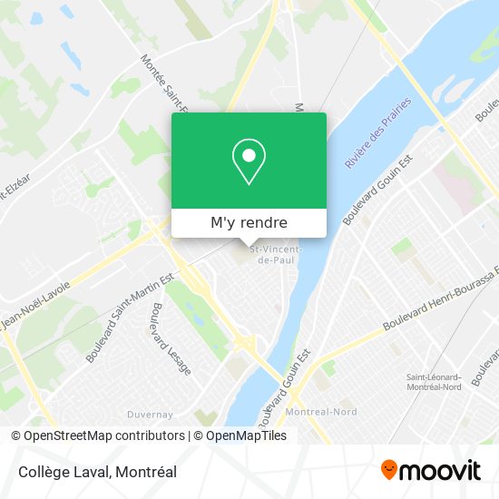 Collège Laval plan