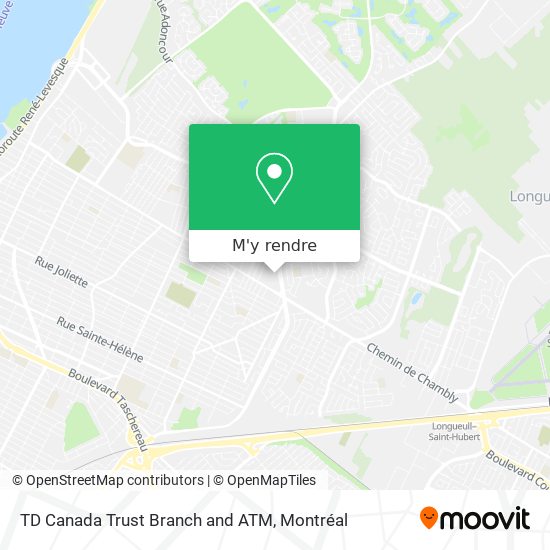 TD Canada Trust Branch and ATM plan