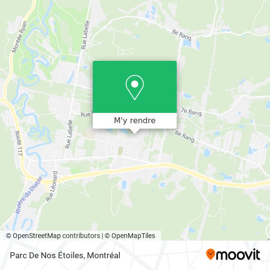 Parc De Nos Étoiles plan