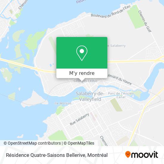 Résidence Quatre-Saisons Bellerive plan