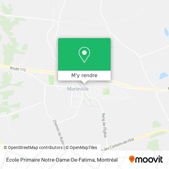 École Primaire Notre-Dame-De-Fatima plan