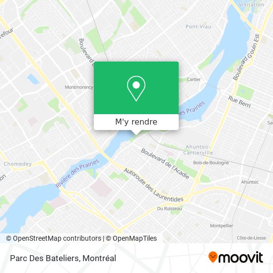 Parc Des Bateliers plan