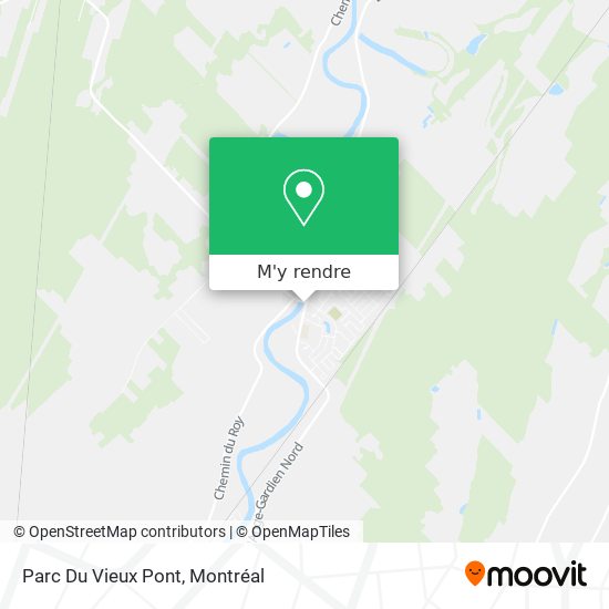 Parc Du Vieux Pont plan