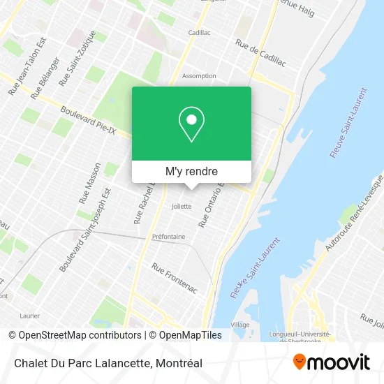 Chalet Du Parc Lalancette plan