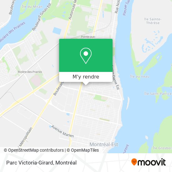 Parc Victoria-Girard plan