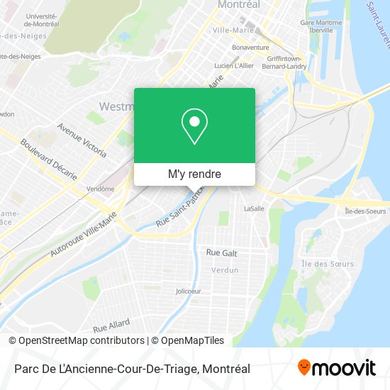 Parc De L'Ancienne-Cour-De-Triage plan