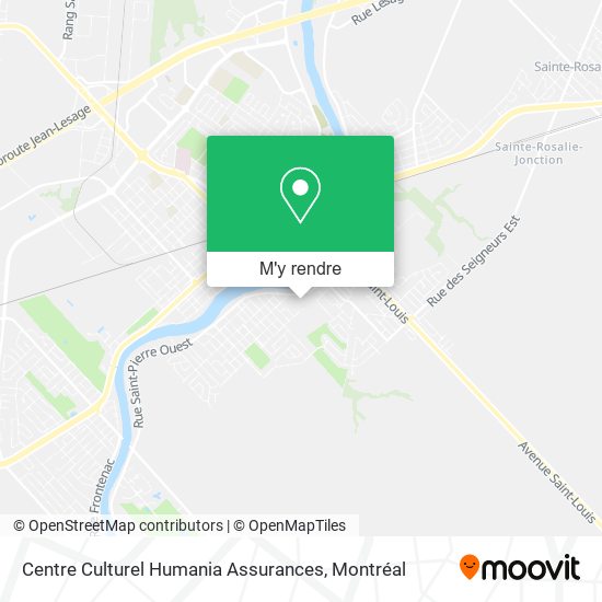 Centre Culturel Humania Assurances plan