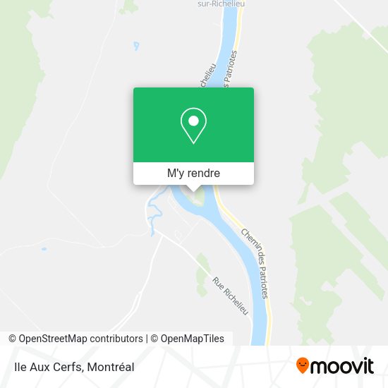 Ile Aux Cerfs plan