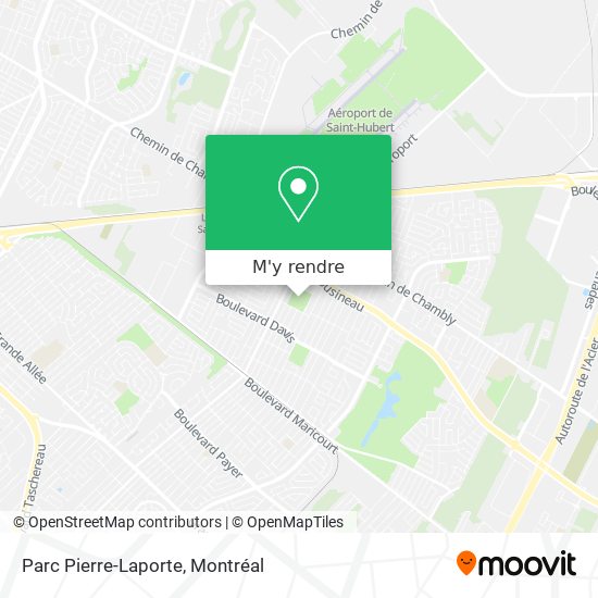 Parc Pierre-Laporte plan