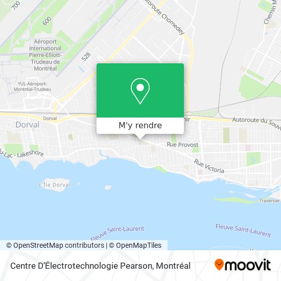Centre D’Électrotechnologie Pearson plan
