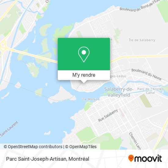 Parc Saint-Joseph-Artisan plan