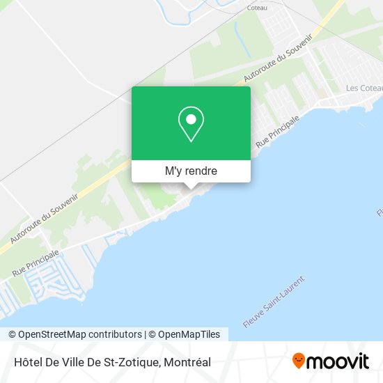 Hôtel De Ville De St-Zotique plan