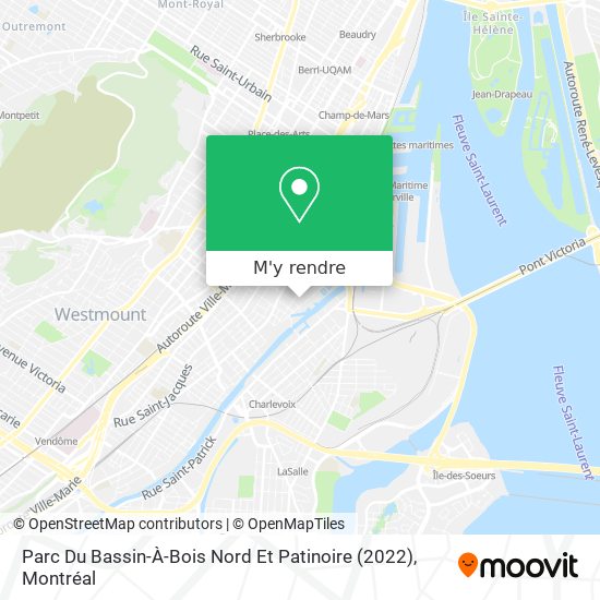 Parc Du Bassin-À-Bois Nord Et Patinoire (2022) plan