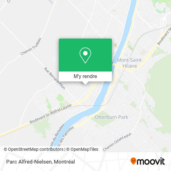 Parc Alfred-Nielsen plan
