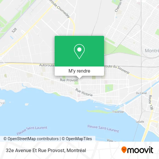 32e Avenue Et Rue Provost plan