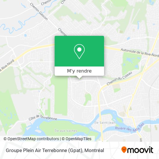Groupe Plein Air Terrebonne (Gpat) plan