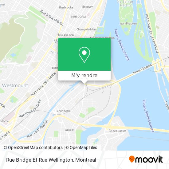 Rue Bridge Et Rue Wellington plan