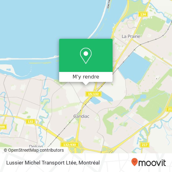 Lussier Michel Transport Ltée plan