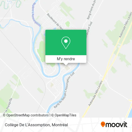 Collège De L'Assomption plan