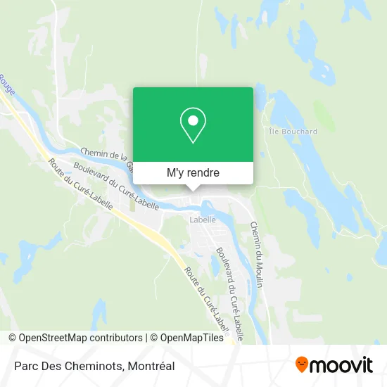 Parc Des Cheminots plan