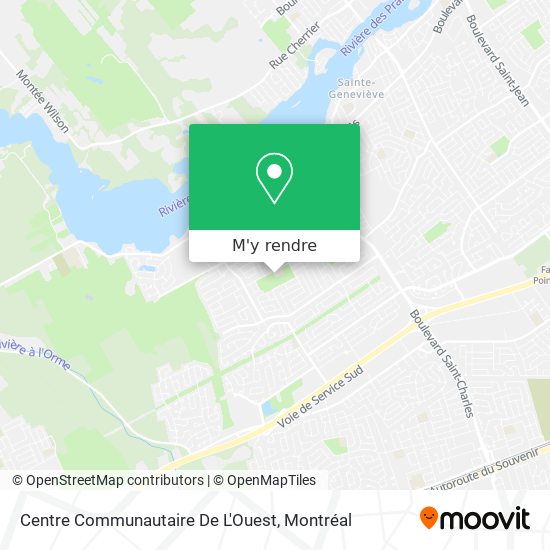 Centre Communautaire De L'Ouest plan