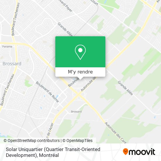 Solar Uniquartier (Quartier Transit-Oriented Development) plan