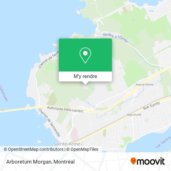 Arboretum Morgan plan
