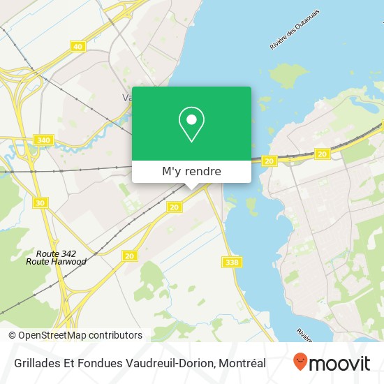 Grillades Et Fondues Vaudreuil-Dorion plan