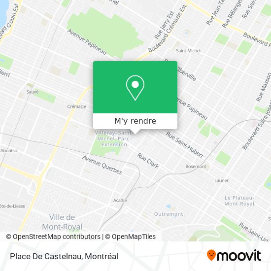 Place De Castelnau plan