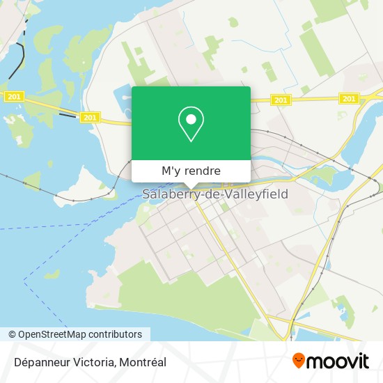 Dépanneur Victoria plan