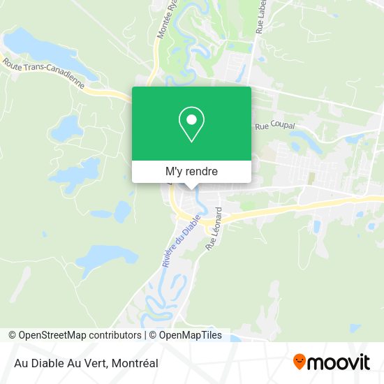 Au Diable Au Vert plan