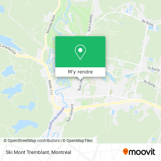 Ski Mont Tremblant plan
