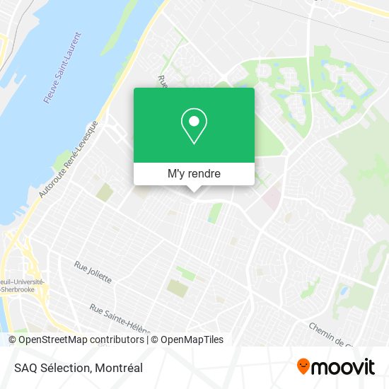 SAQ Sélection plan