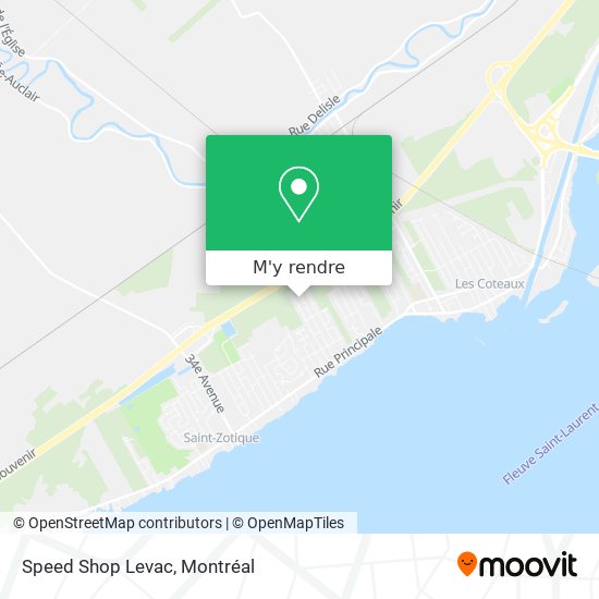 Speed Shop Levac plan