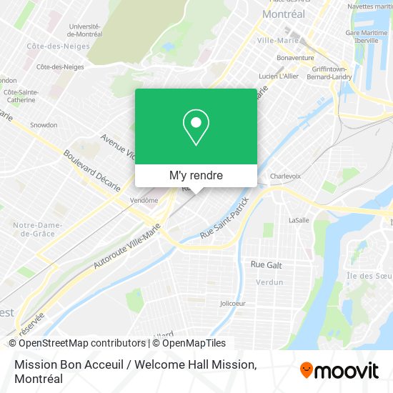 Mission Bon Acceuil / Welcome Hall Mission plan