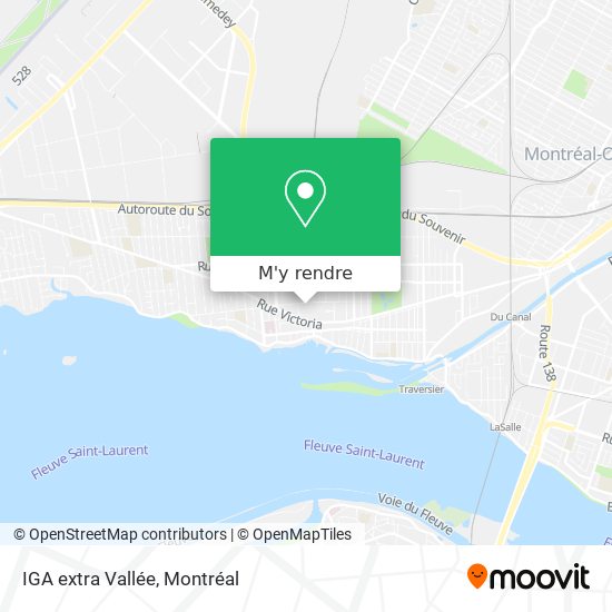 IGA extra Vallée plan