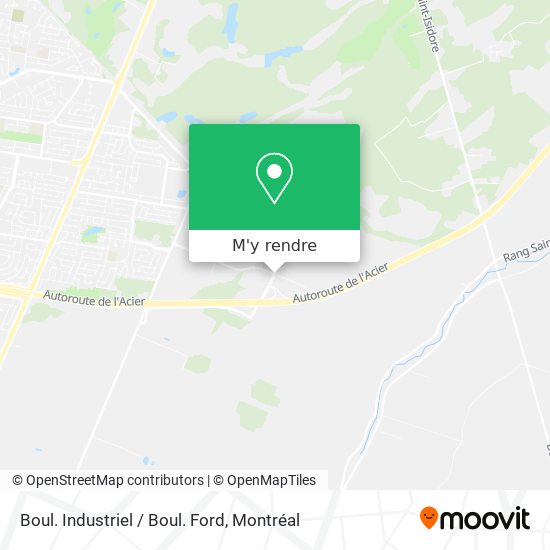 Boul. Industriel / Boul. Ford plan