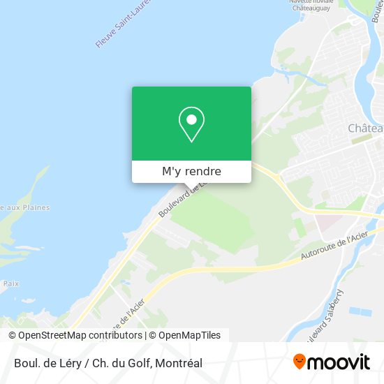 Boul. de Léry / Ch. du Golf plan