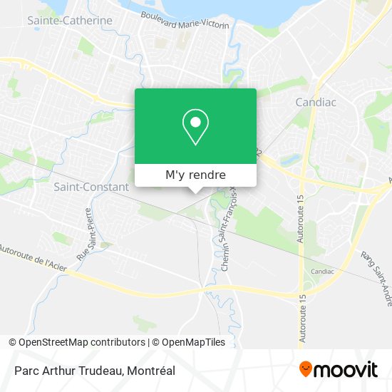 Parc Arthur Trudeau plan